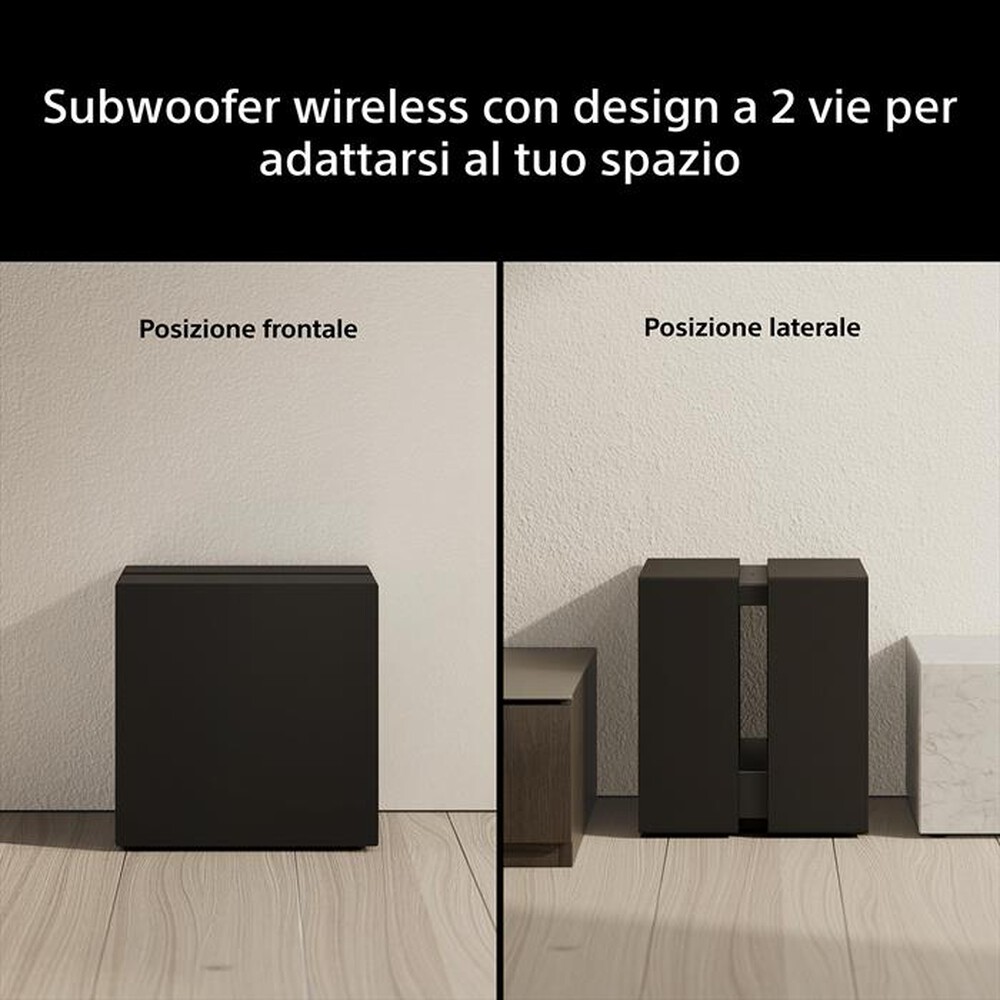 Immagine del prodotto SONY - BRAVIA THEATRE SUB 9: Doppio Subwoofer SASW9.CEJ-Nero