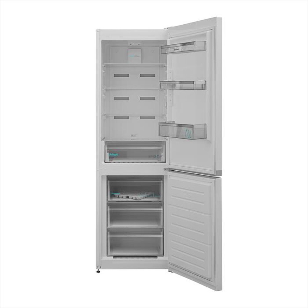 "SHARP - Frigorifero combinato SJ-BA09RTXWF Classe F 295 lt-Bianco"