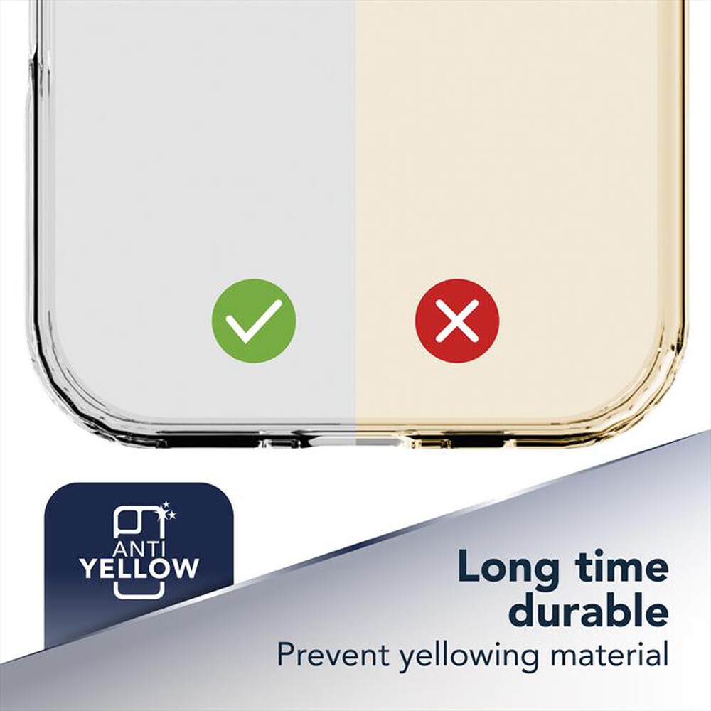 Immagine del prodotto CELLULARLINE - Custodia ICONIC MAG per IPHONE 17 PRO-Lime, Trasparente