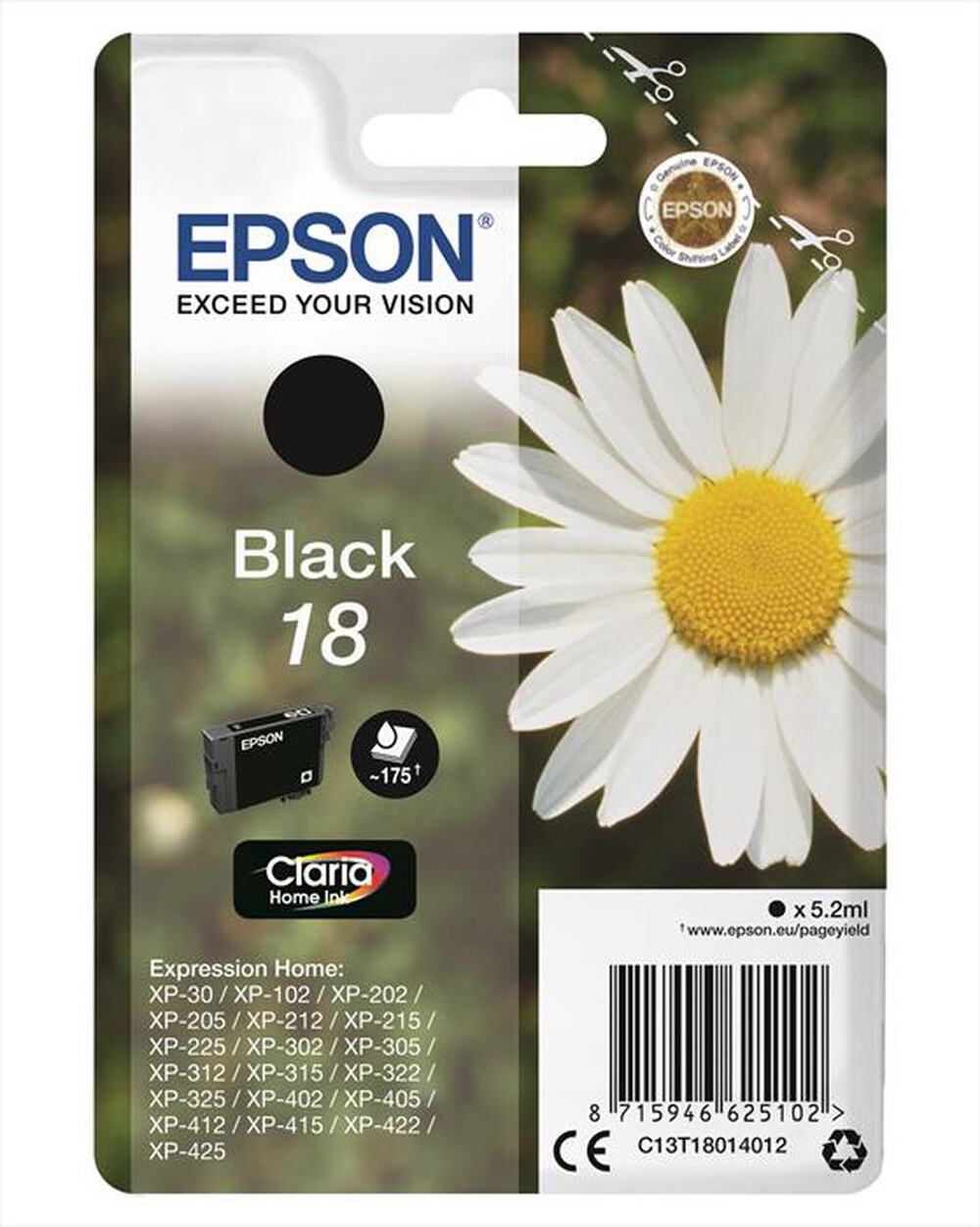 EPSON - C13T18014022-Nero