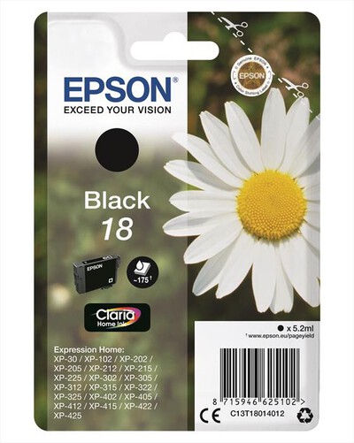 EPSON - C13T18014022-Nero