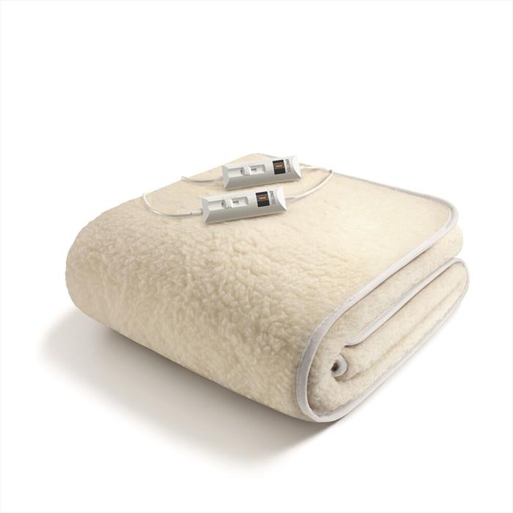 "IMETEC - COMFORT 2T 50% LANA E MERINO 150X160-bianco"