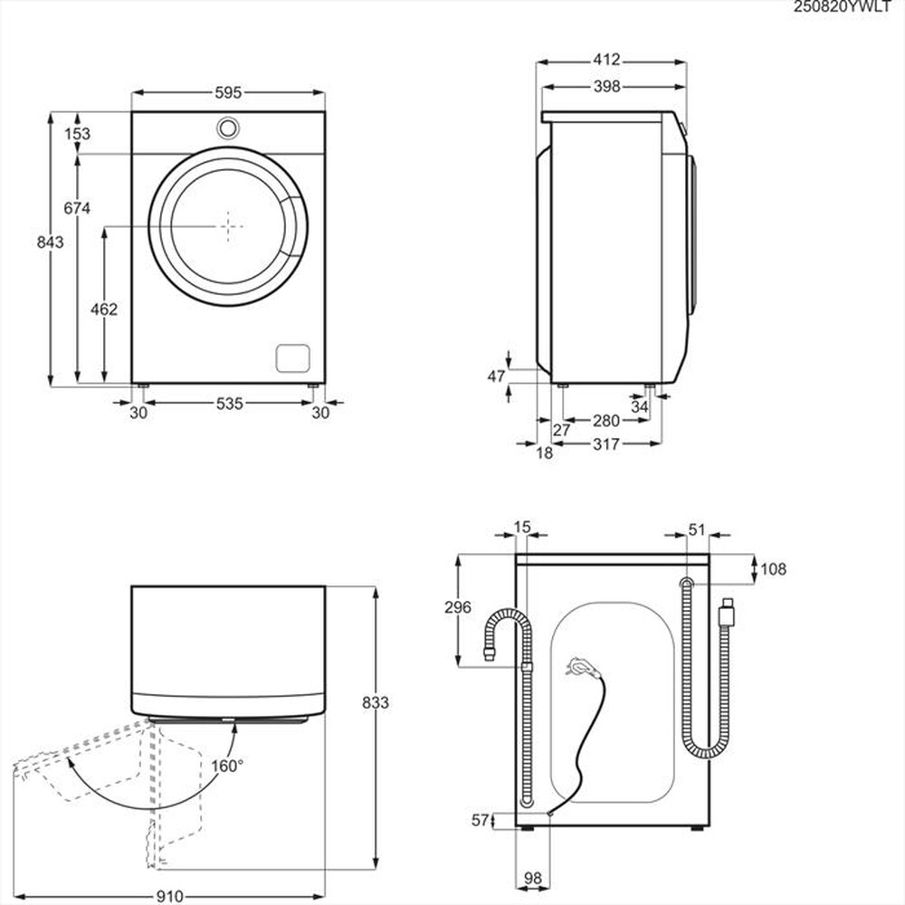 Immagine del prodotto ELECTROLUX - Lavatrice EW6S326A 6Kg Classe A-Bianco