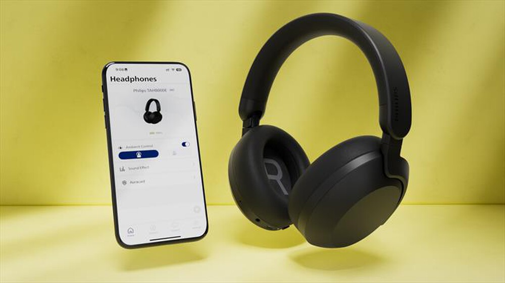 Immagine del prodotto PHILIPS - Cuffia Over-ear Wireless TAH8000EBK/00-Black