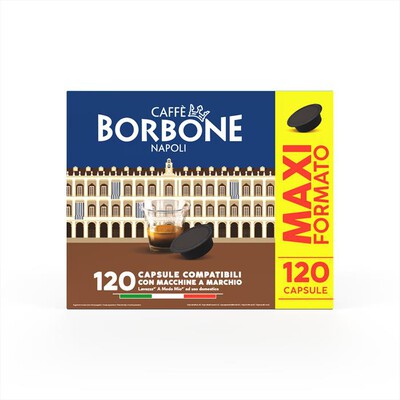 CAFFE BORBONE - Miscela Nobile - Comp. Lavazza A Modo Mio 120 pz