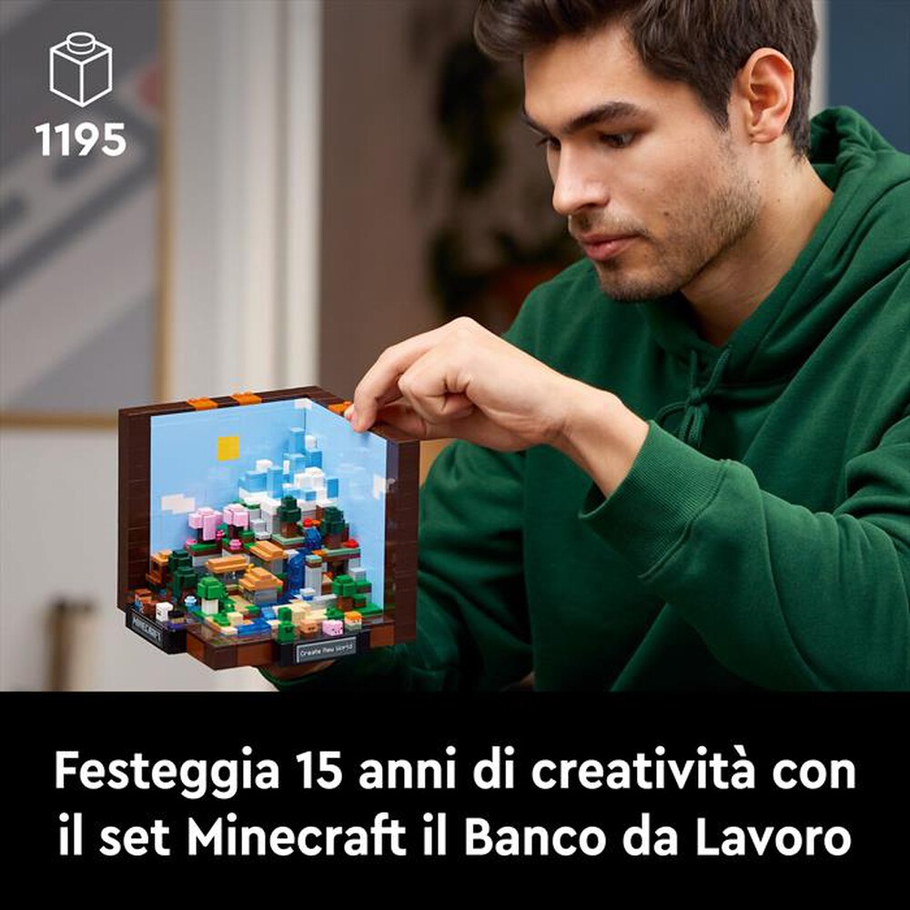 Immagine del prodotto LEGO - MINECRAFT Banco da lavoro 21265