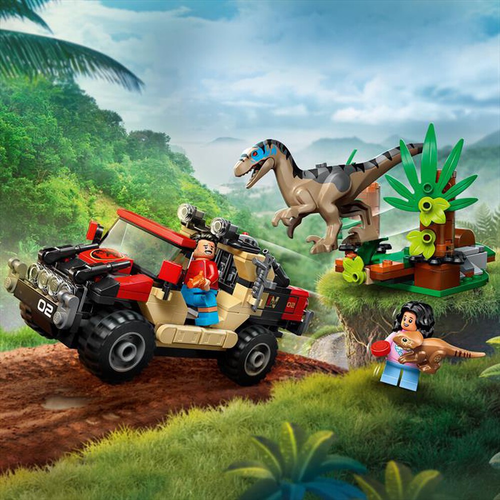 Immagine del prodotto LEGO - JURASSIC WORLD Fuga da Raptor su fuoristrada 76972