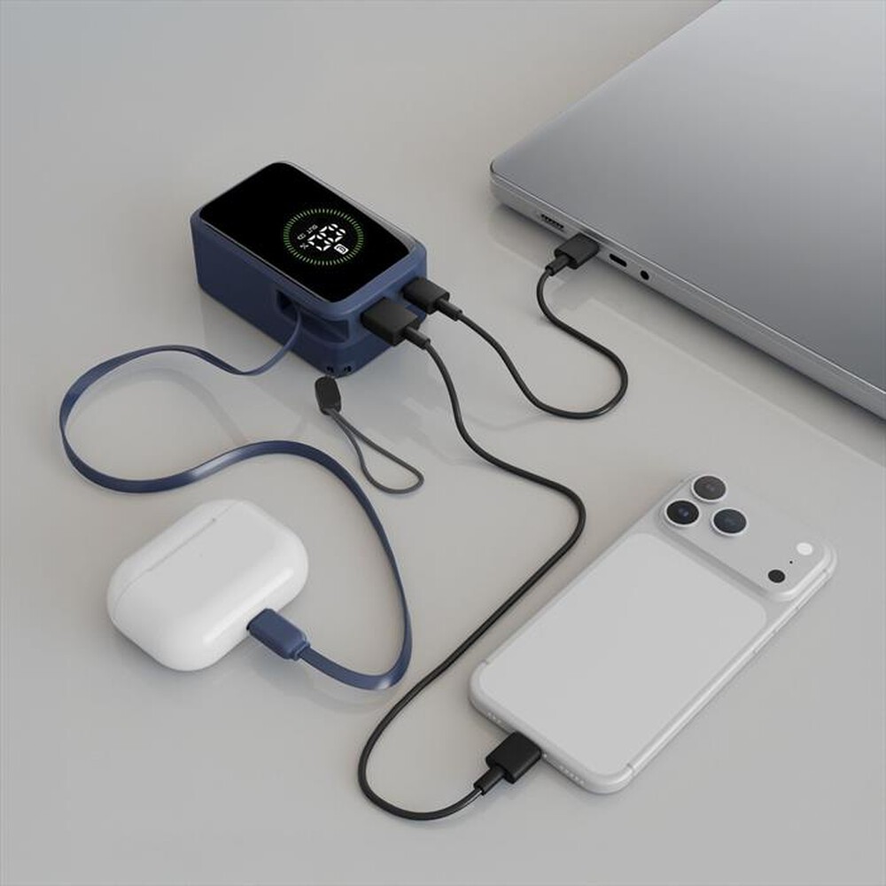 Immagine del prodotto CELLULARLINE - POWER BANK ROLLER 10000-Blu