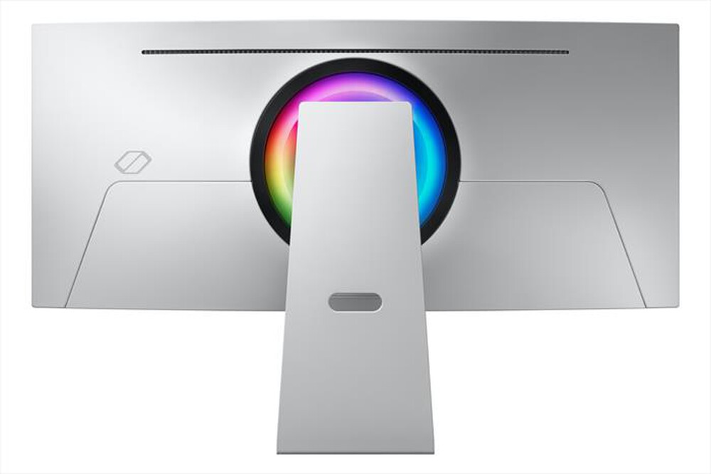 "SAMSUNG - MONITOR GAMING ODYSSEY OLED G8 DA 34\" WQHD CURVO-Silver"