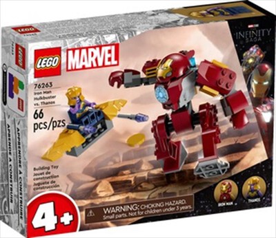 LEGO - MARVEL Iron Man Hulkbuster vs. Thanos - 76263-Multicolore