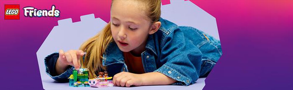 Immagine del prodotto LEGO - FRIENDS Barca d&rsquo;avventura Axolotl - 42681