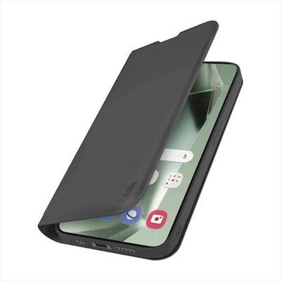 SBS - Cover Wallet smooth Samsung S24 FE TEWALSAS24FEK-Nero