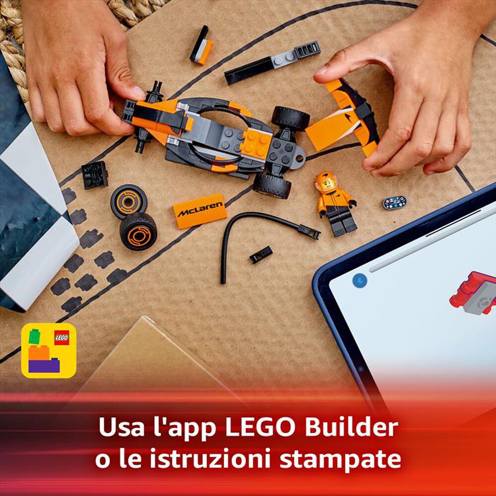 Immagine del prodotto LEGO - CITY FORMULA 1 Pilota e monoposto McLaren F1 60442