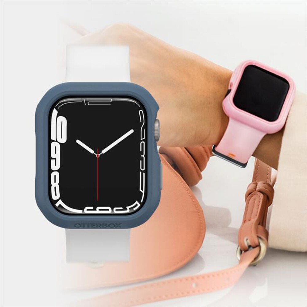 "OTTERBOX - EXO EDGE CUSTODIA PER APPLE WATCH SERIE 9/8/7 45MM-Blu"