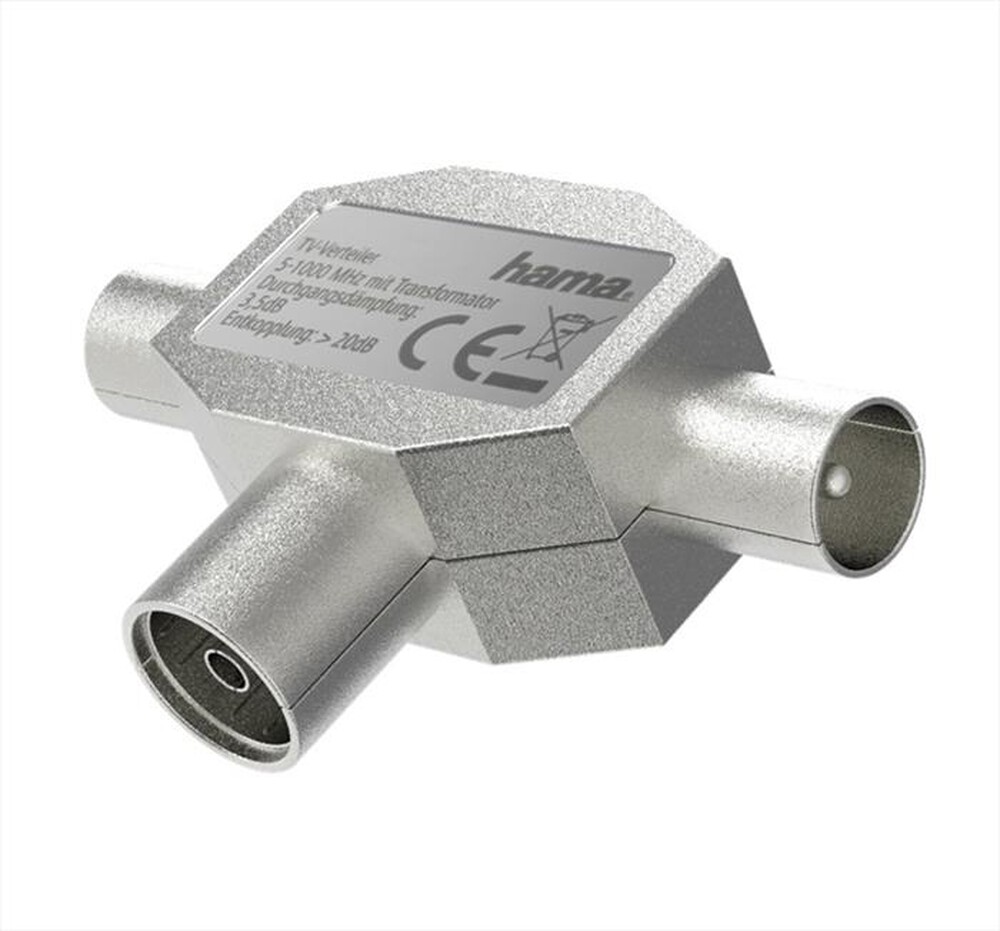 "HAMA - DISTRIBUTORE ANTENNA-Silver"
