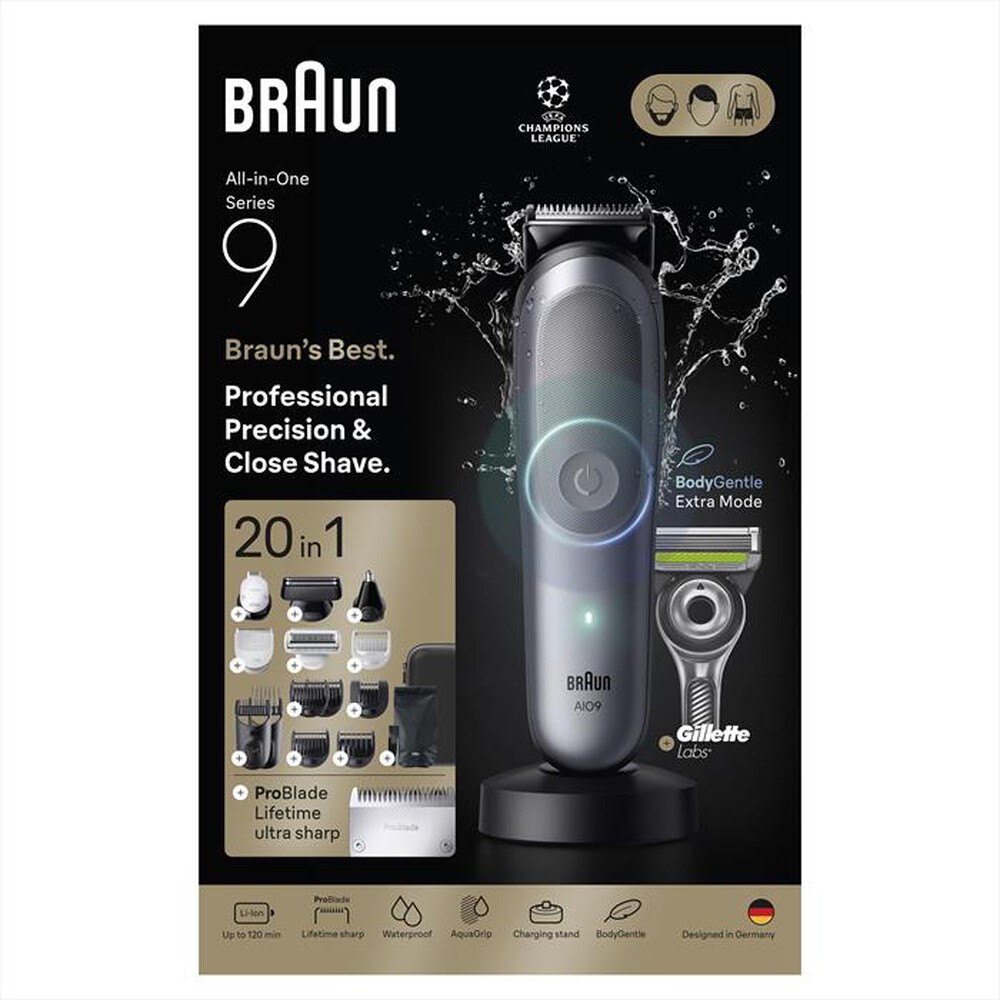 Immagine del prodotto BRAUN - BRAUN MULTI AIO9540 GRIGIO-GRIGIO