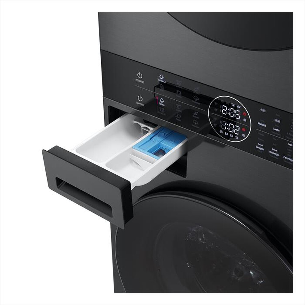 Immagine del prodotto LG - Lavasciuga WASHTOWER WT1210BBF 12/10 Kg Classe A-Platinum Black