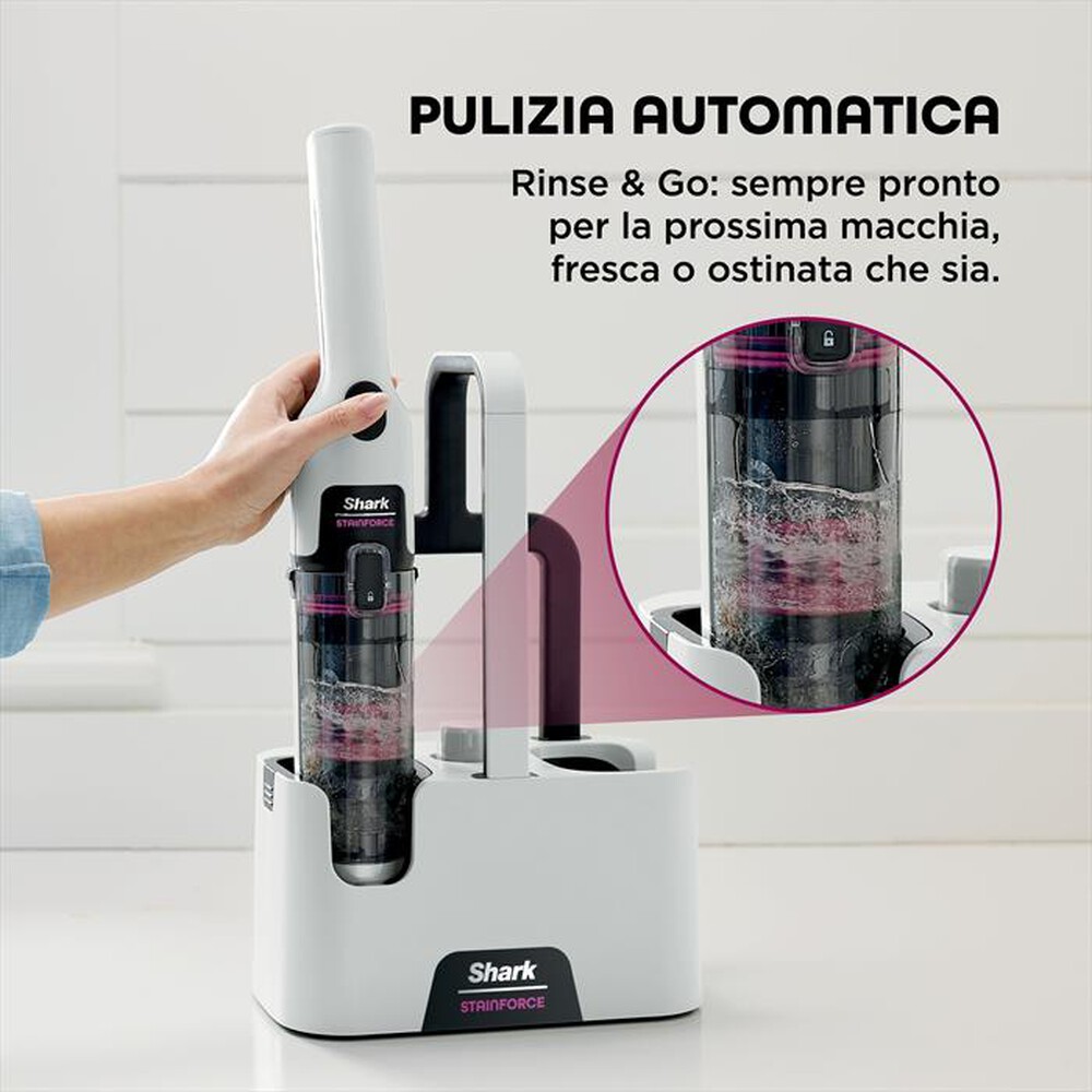 Immagine del prodotto SHARK - Smacchiatore senza filo STAINFORCE SPOT CLEANER-Bianco
