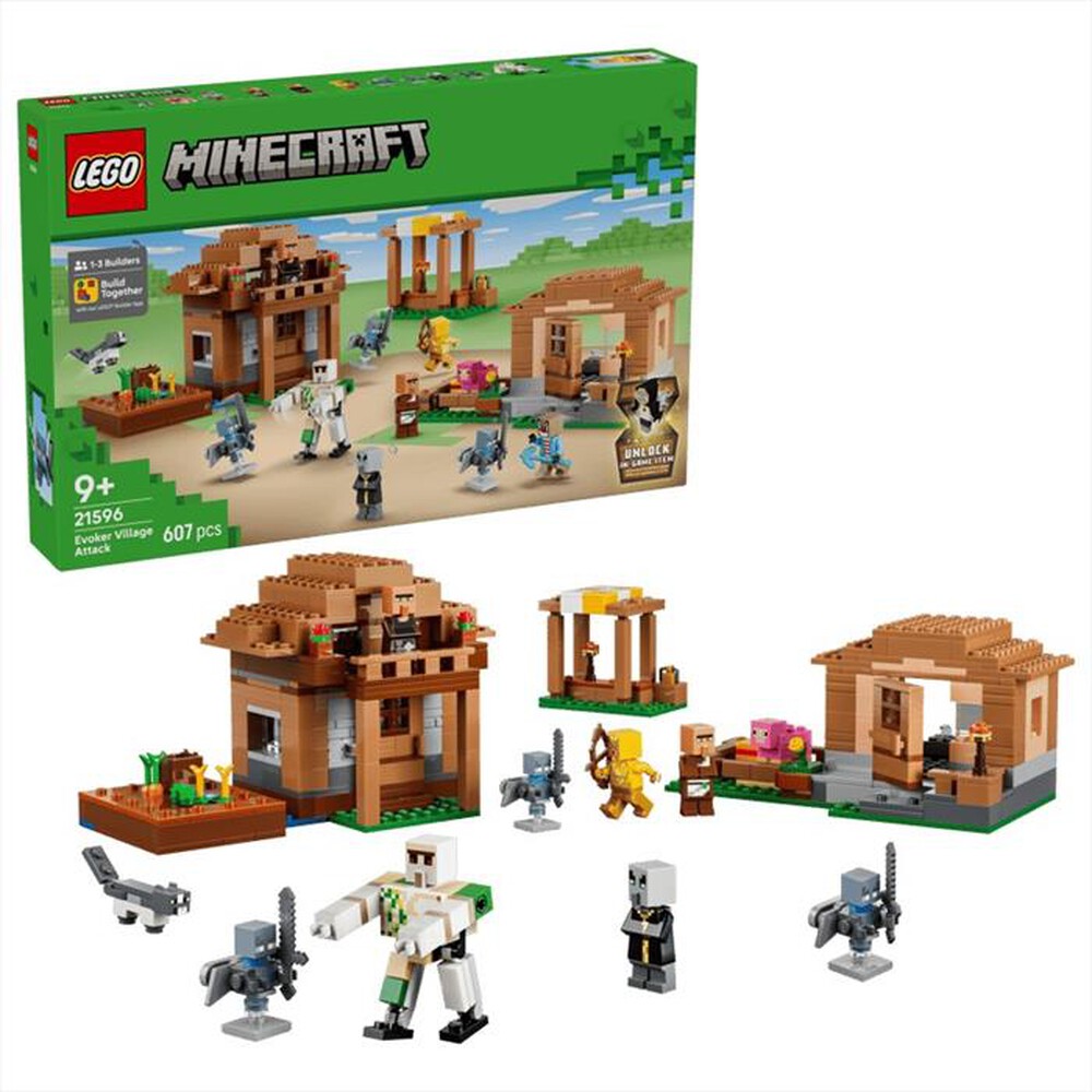 Immagine del prodotto LEGO - MINECRAFT Attacco villaggio dell&rsquo;Evocatore - 21596