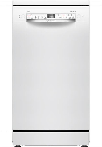 BOSCH - Lavastoviglie SPS2HKW58E Classe E 10 Coperti-Bianco,  BOSCH - Lavastoviglie SPS2HKW58E Classe E 10 Coperti-Bianco