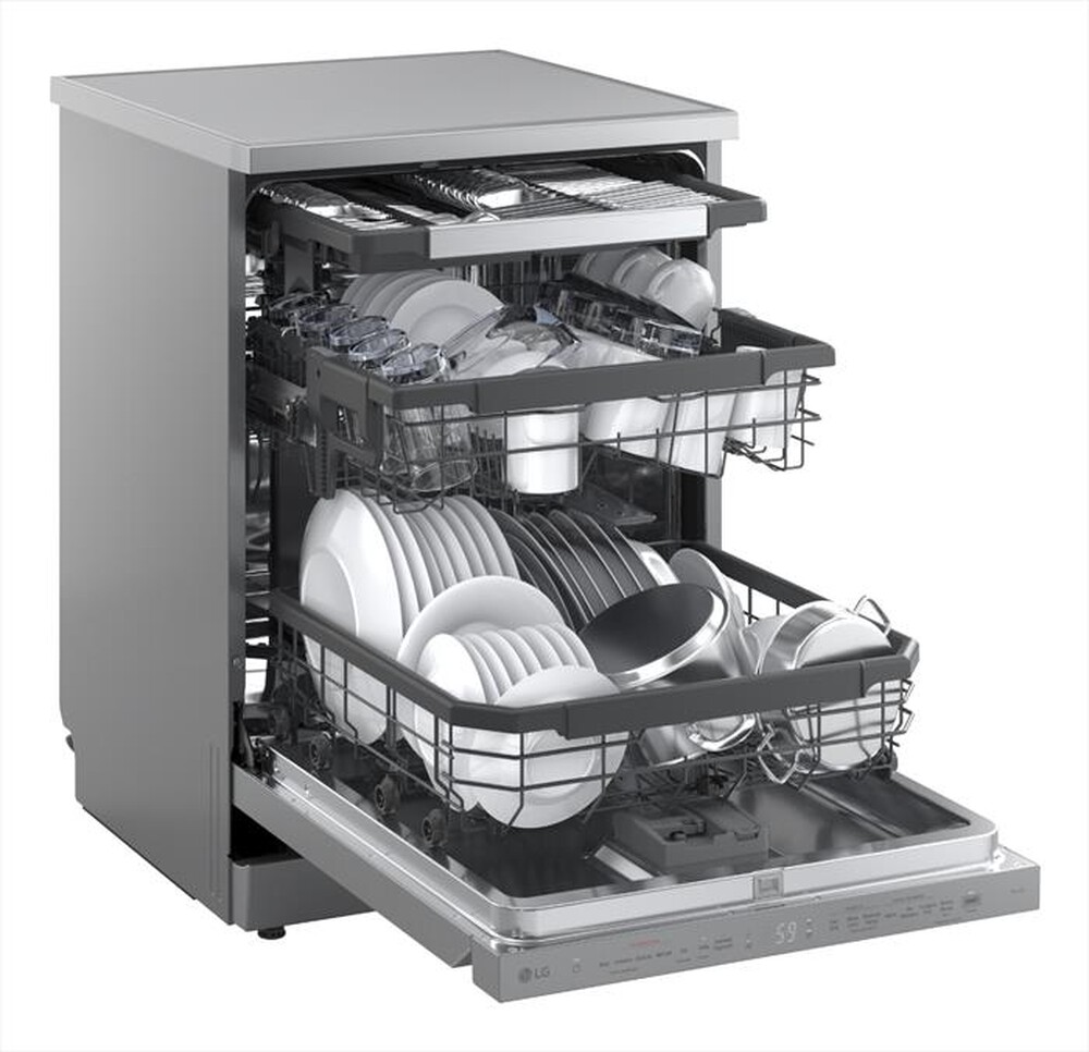 Immagine del prodotto LG - Lavastoviglie DF375HVS Classe A 14 coperti-Argento