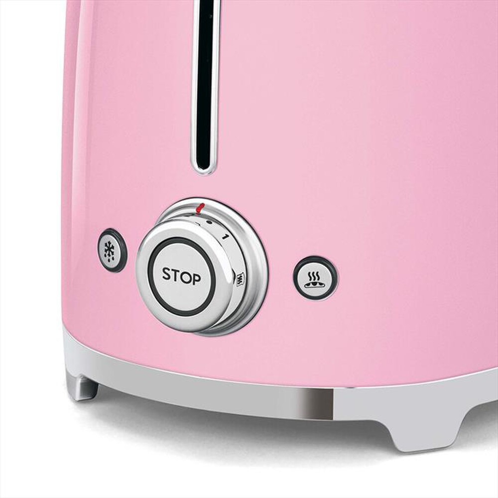 "SMEG - Tostapane 50's Style 2x4 fette – TSF02PKEU-rosa"