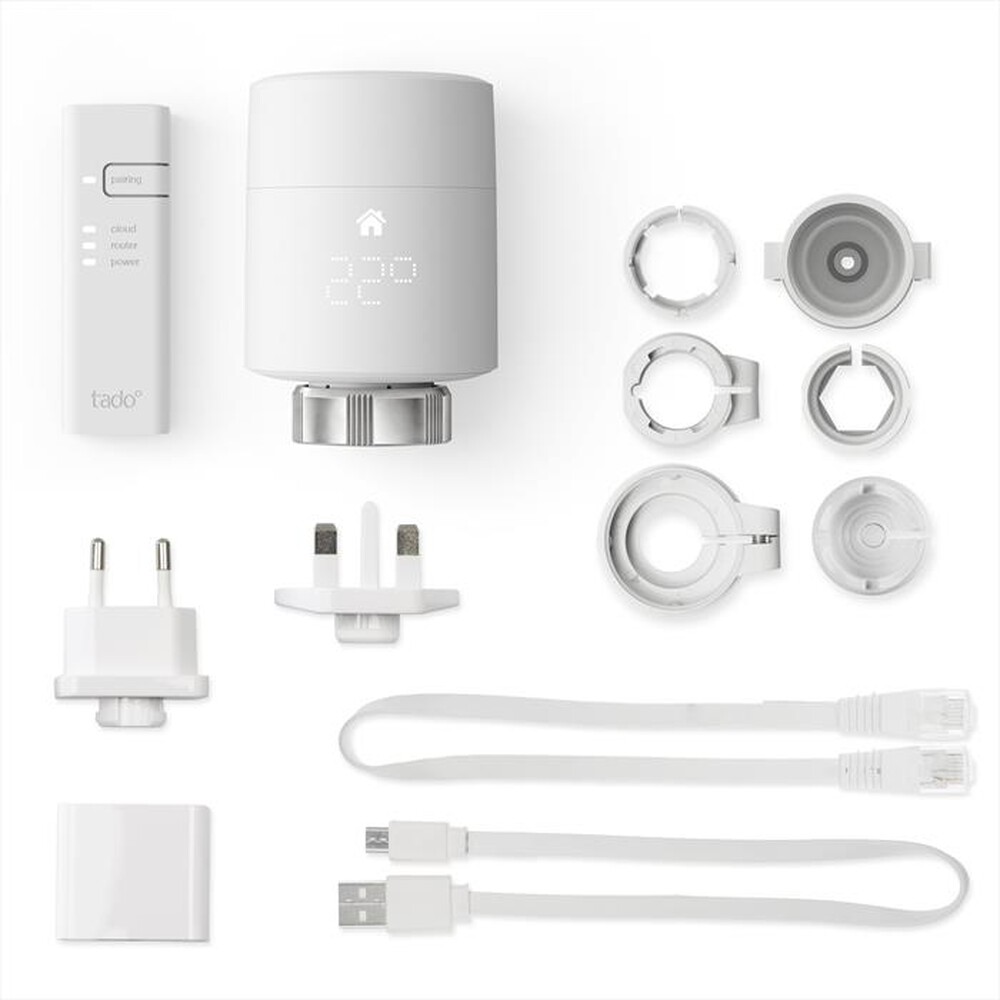 Immagine del prodotto TADO - Testa Termostatica Intelligente V3+ Kit di Base-White