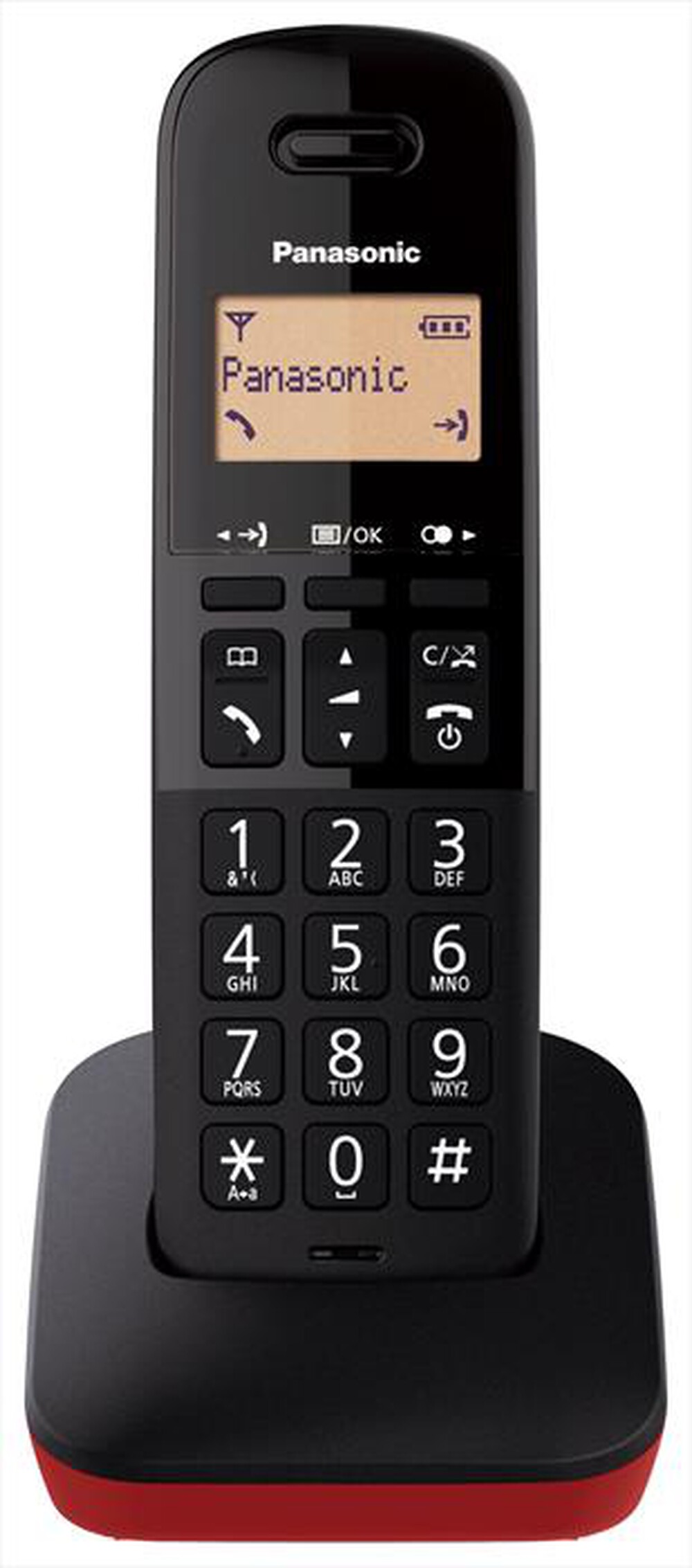 "PANASONIC - KX-TGB610JTR-rosso"