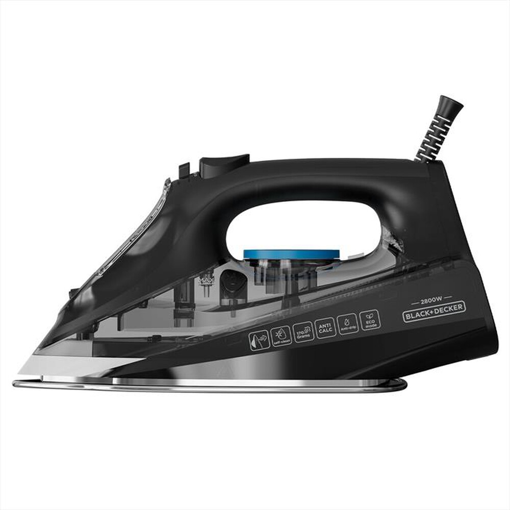 "BLACK & DECKER - Ferro da stiro a vapore BXIR2805E-NERO"