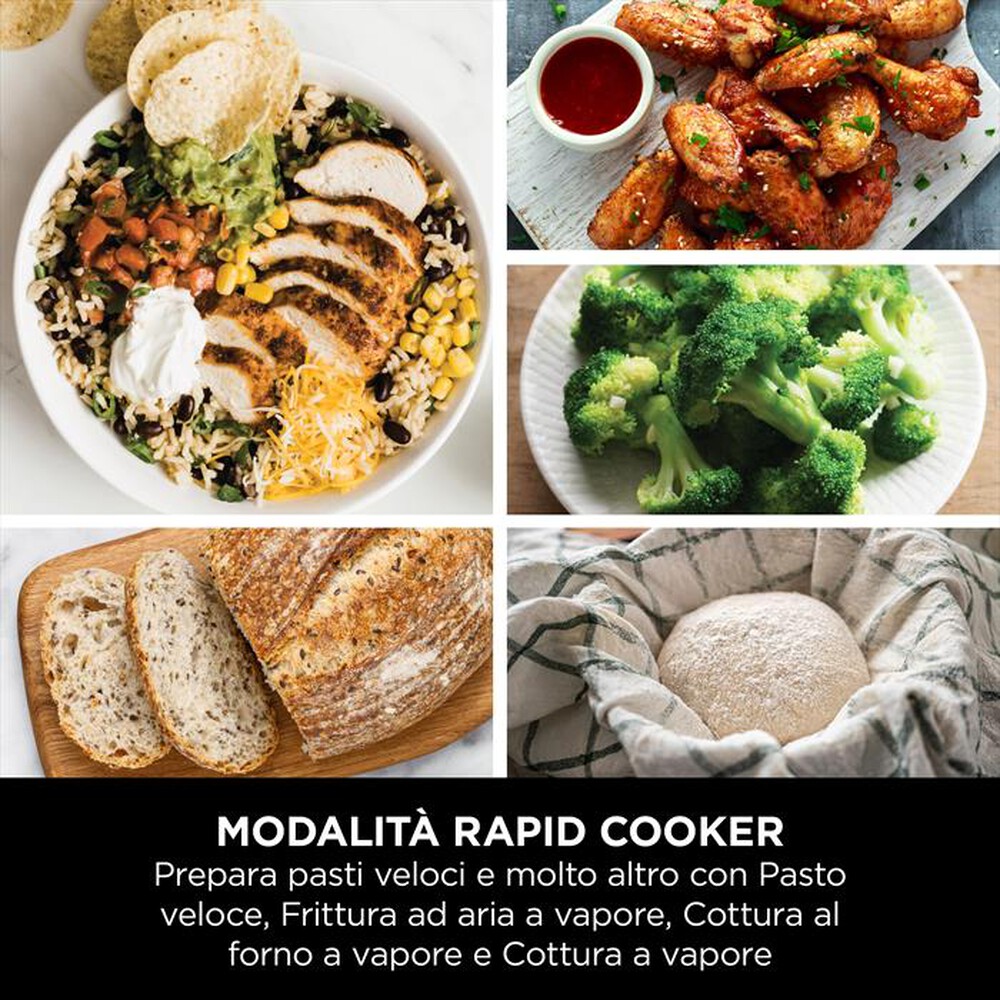 "NINJA - Rapid cooker-friggitrice aria Speedi ON400EU-grigio"