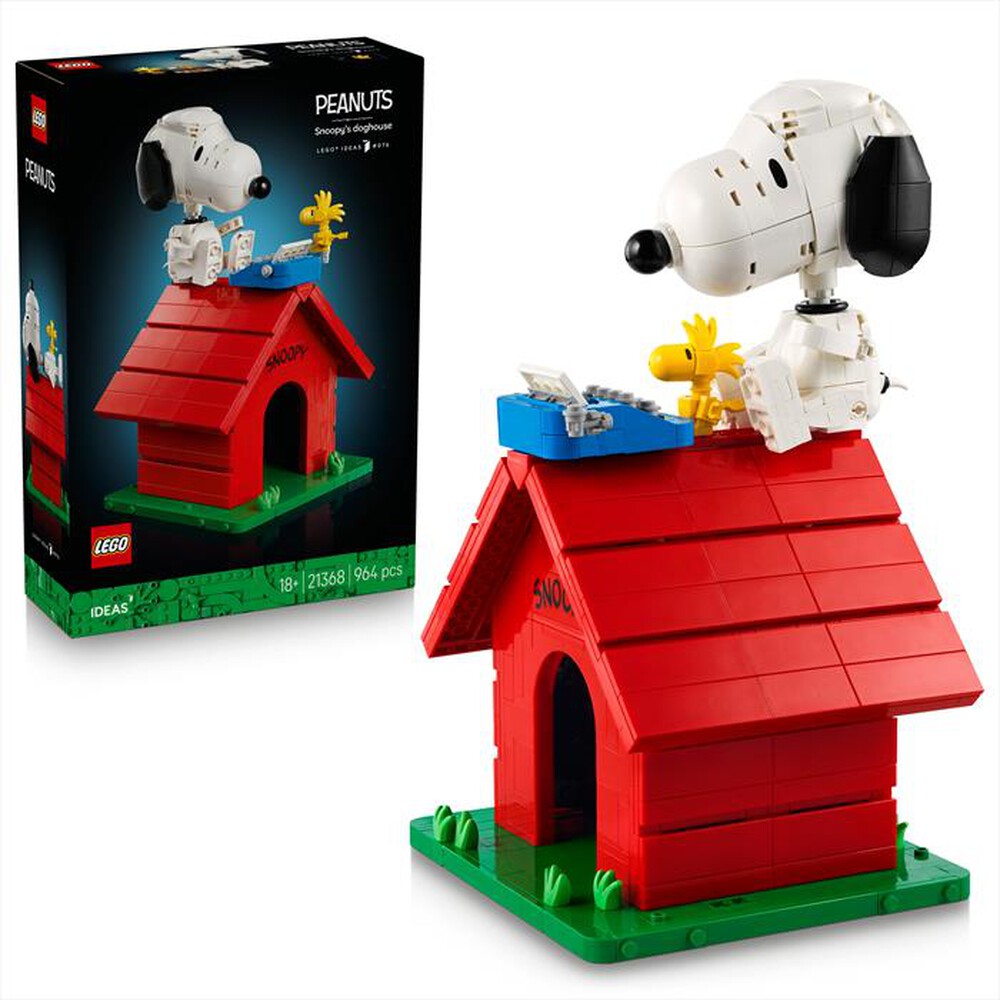 Immagine del prodotto LEGO - IDEAS Peanuts: la cuccia di Snoopy - 21368