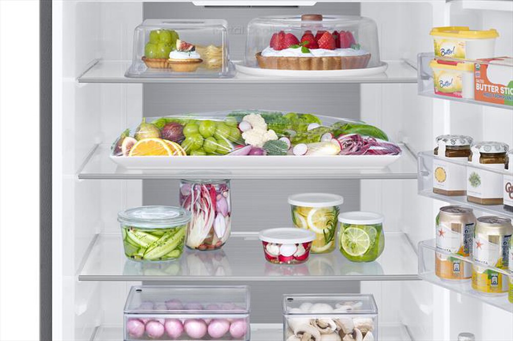 "SAMSUNG - Frigorifero combinato RB53DG703DS9EF ClasseD 538lt-METAL INOX"
