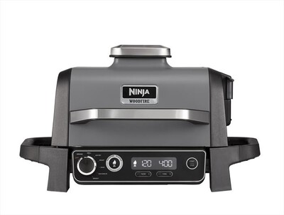 NINJA - BBQ elettrico Woodfire+affumicatore OG701EU-nero