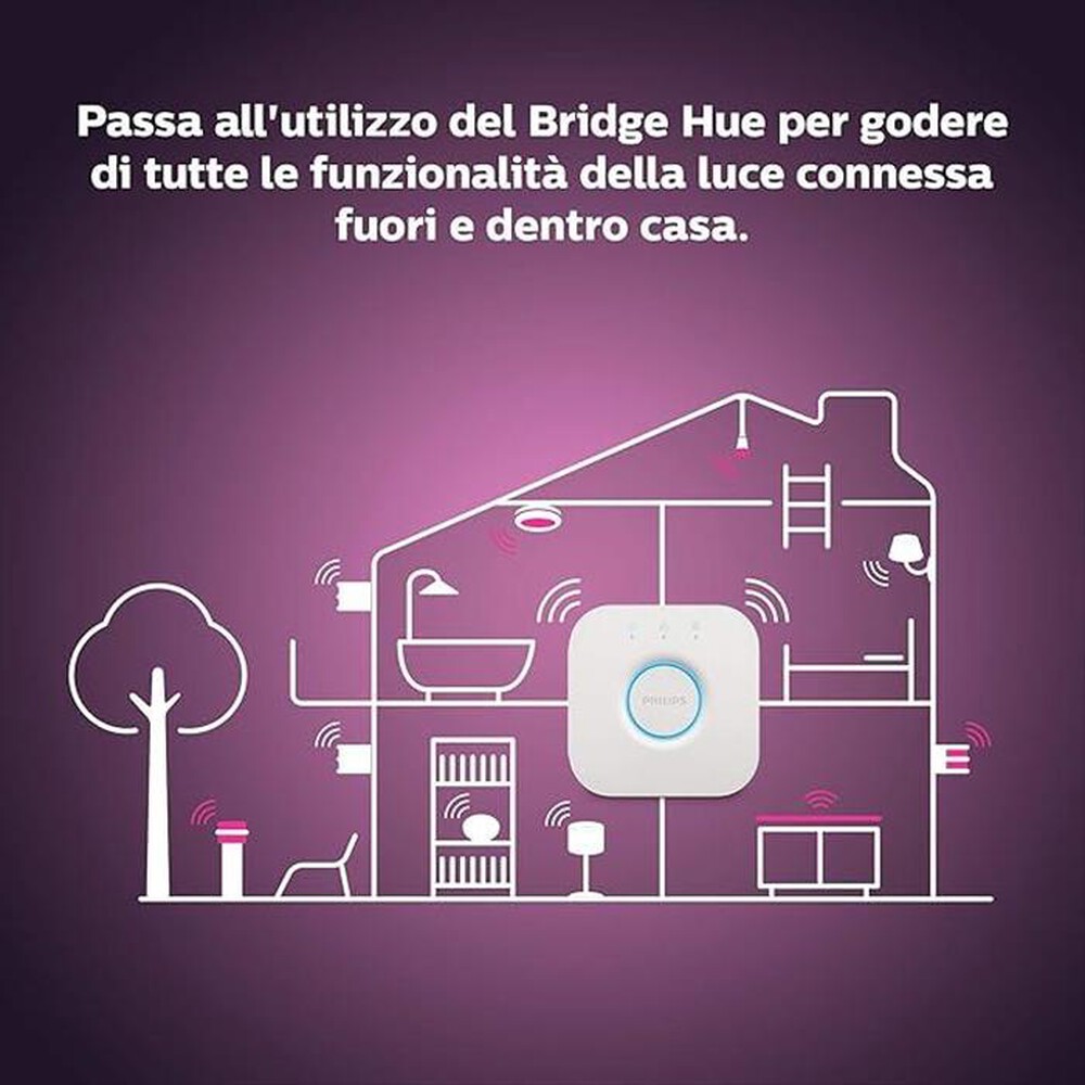 "PHILIPS - PHILIPS HUE WHITE AND COLOR AMBIANCE-Bianco"