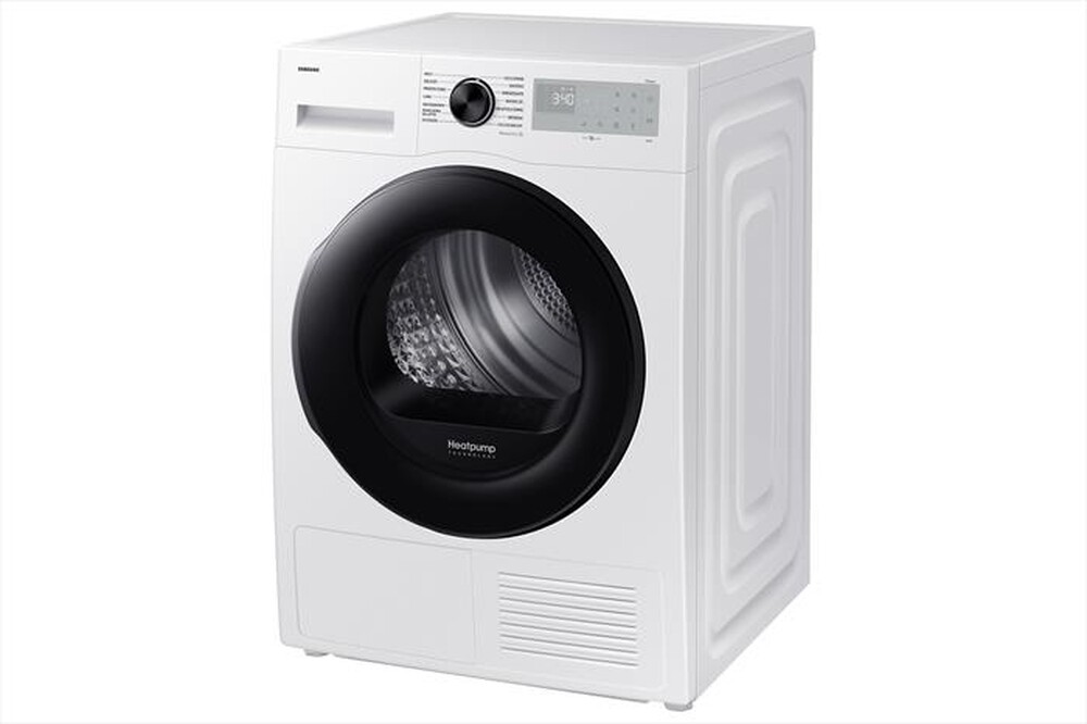 "SAMSUNG - Asciugatrice DV90DG52A0AHET 9KG Classe A+++-bianco oblò nero display silve"
