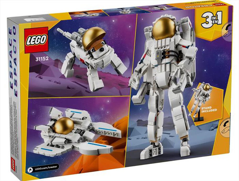 "LEGO - CREATOR Astronauta - 31152-Multicolore"