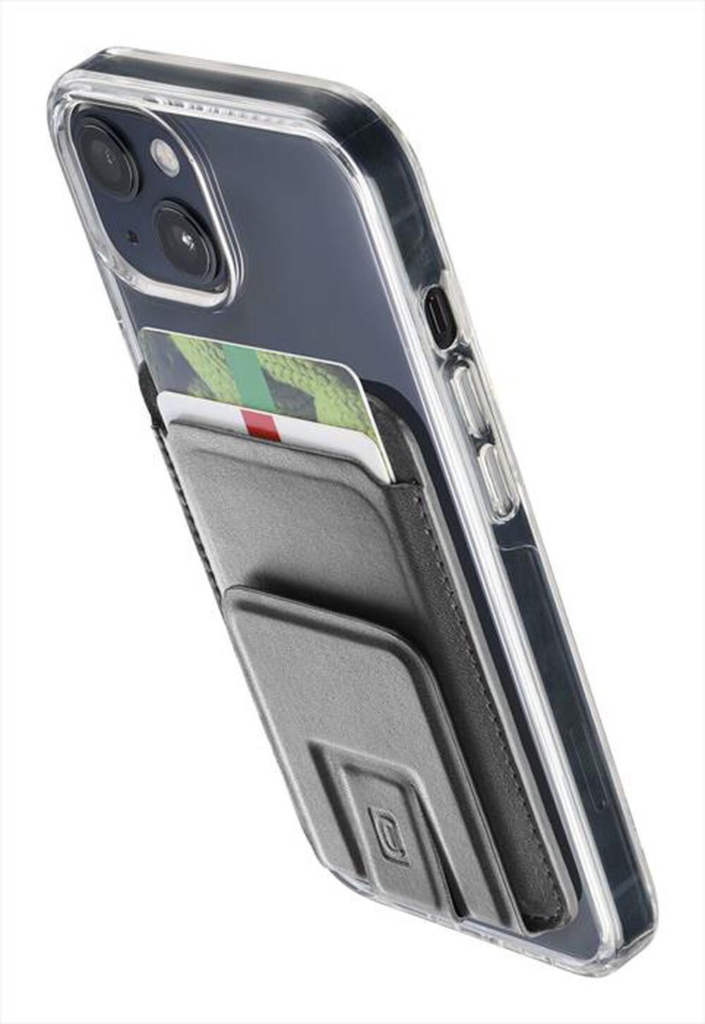 Immagine del prodotto CELLULARLINE - Portacarte magnetico con funzione stand MagSafe-Black