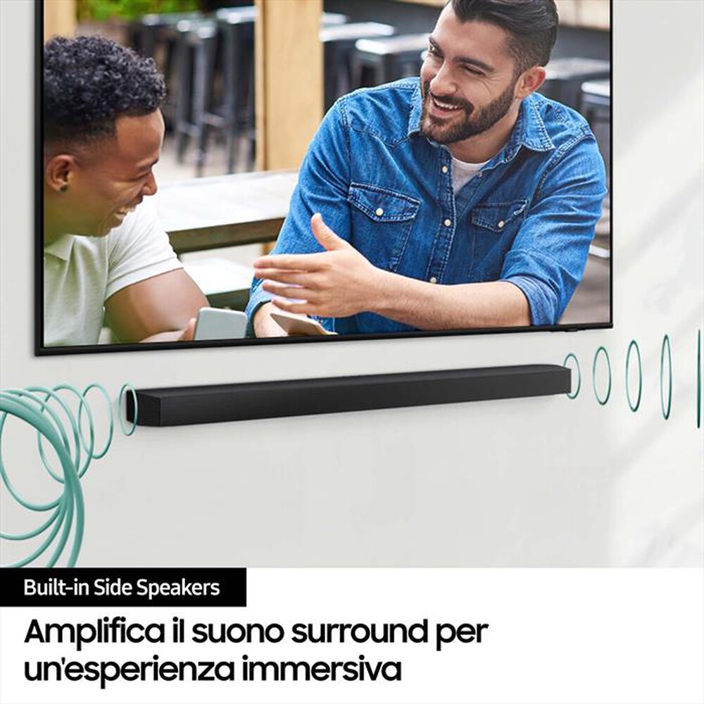 "SAMSUNG - Soundbar HW-B750D/ZF, 5.1 CANALI, 2024-BLACK"