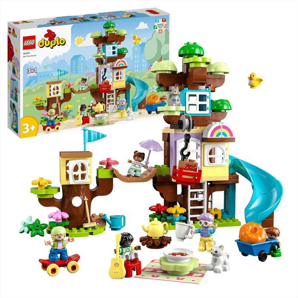 Immagine del prodotto LEGO - DUPLO Town Casa sull’albero 3 in 1 10993