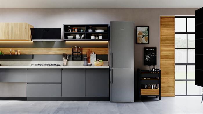 HOTPOINT ARISTON - Frigorifero combinato HAFC9 TA44SX O3 H Classe C |  Euronics