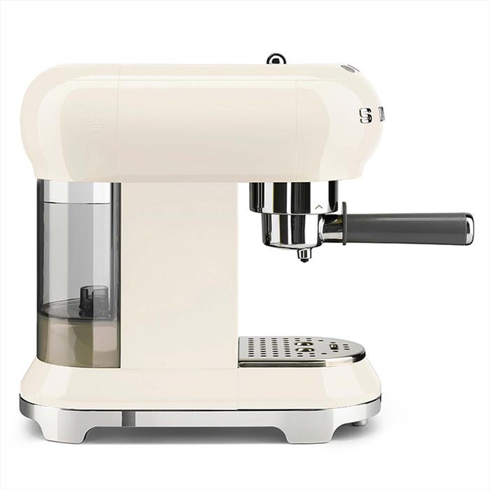 "SMEG - Macchina da Caffè Manuale 50's Style – ECF01CREU-panna"
