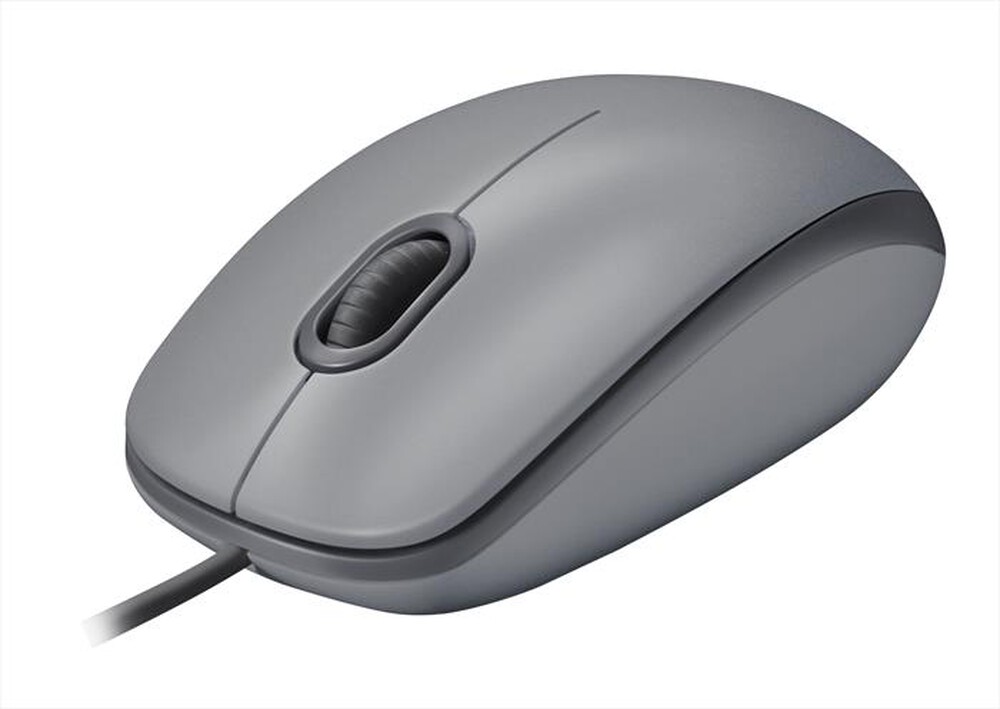 "LOGITECH - Mouse M110 Silent-Mid Grey"