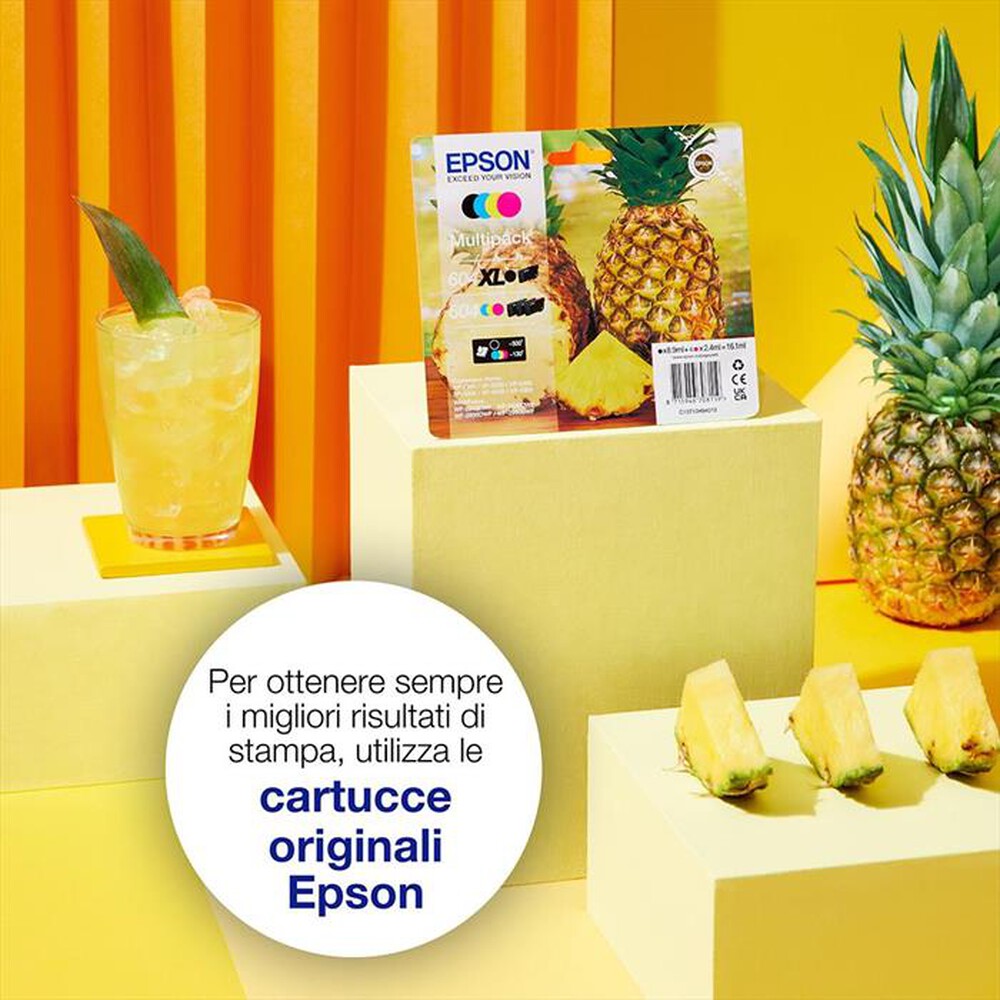 Immagine del prodotto EPSON - Cartuccia INK SERIE ANANAS CIANO 604 XL-Ciano