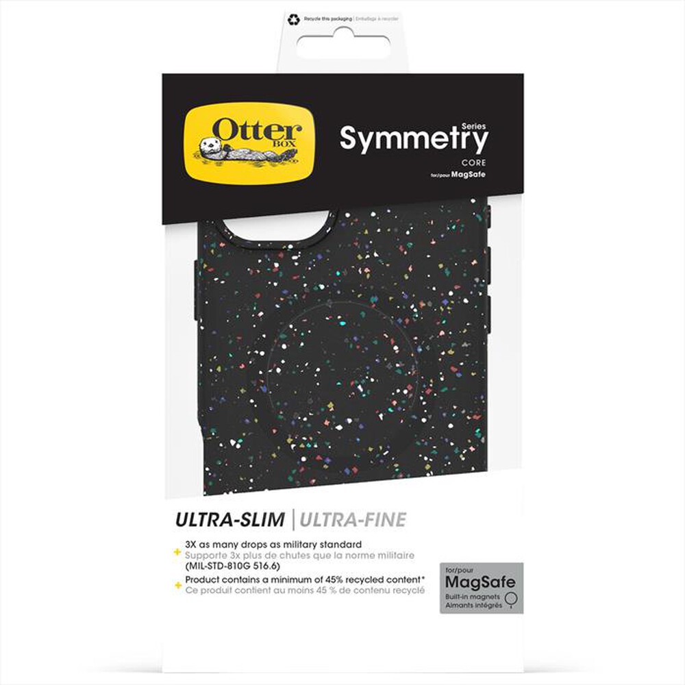 "OTTERBOX - SYMMETRY CORE CUSTODIA PER APPLE IPHONE 16 PLUS-Nero"