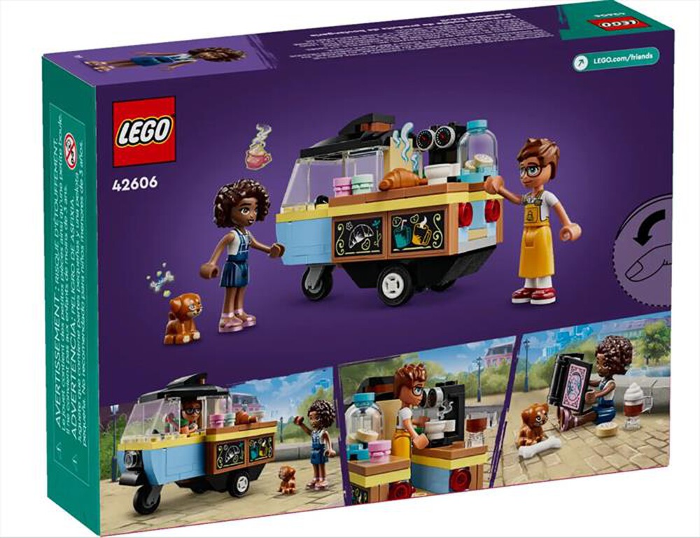 "LEGO - FRIENDS Furgoncino del fornaio - 42606-Multicolore"
