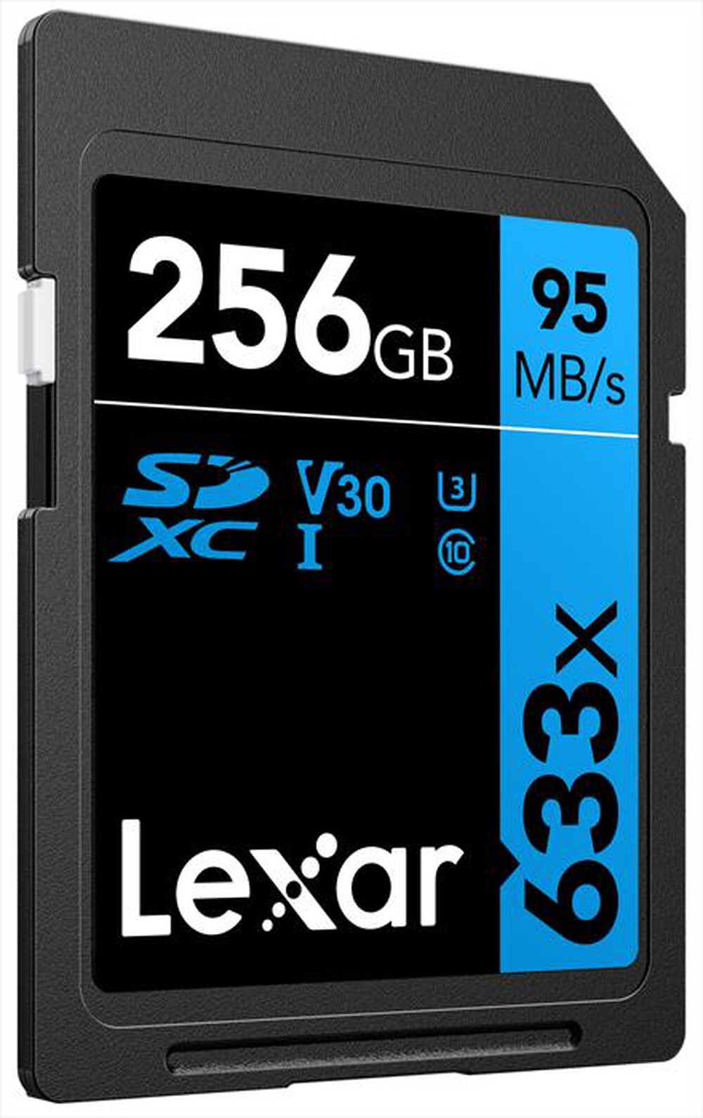 Immagine del prodotto LEXAR - 256GB 633X SDHC C10 V30 U3 GLOBAL-Black