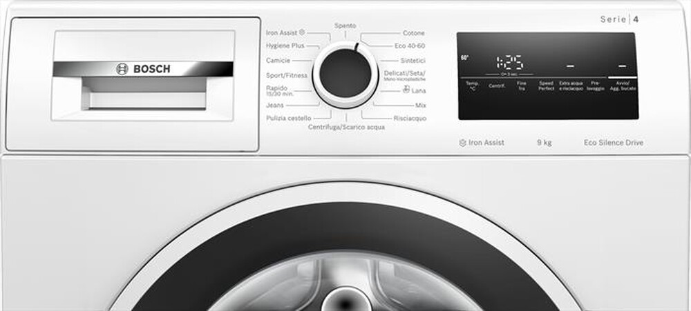 Immagine del prodotto BOSCH - Lavatrice Serie 4WAN28219IT 9Kg 1400G Classe A-Bianco