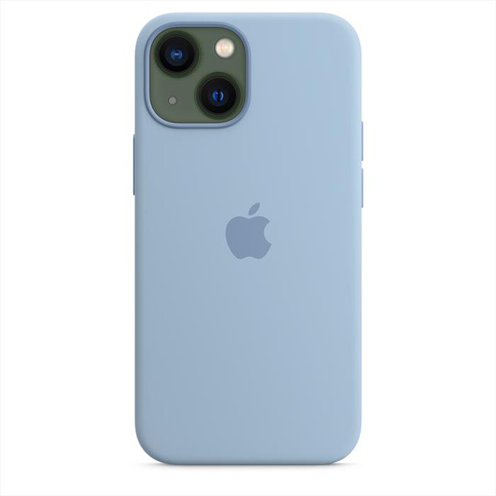 "APPLE - COVER PER IPHONE 13 MINI IN SILICONE CON MAGSAFE-Celeste Nebbia"