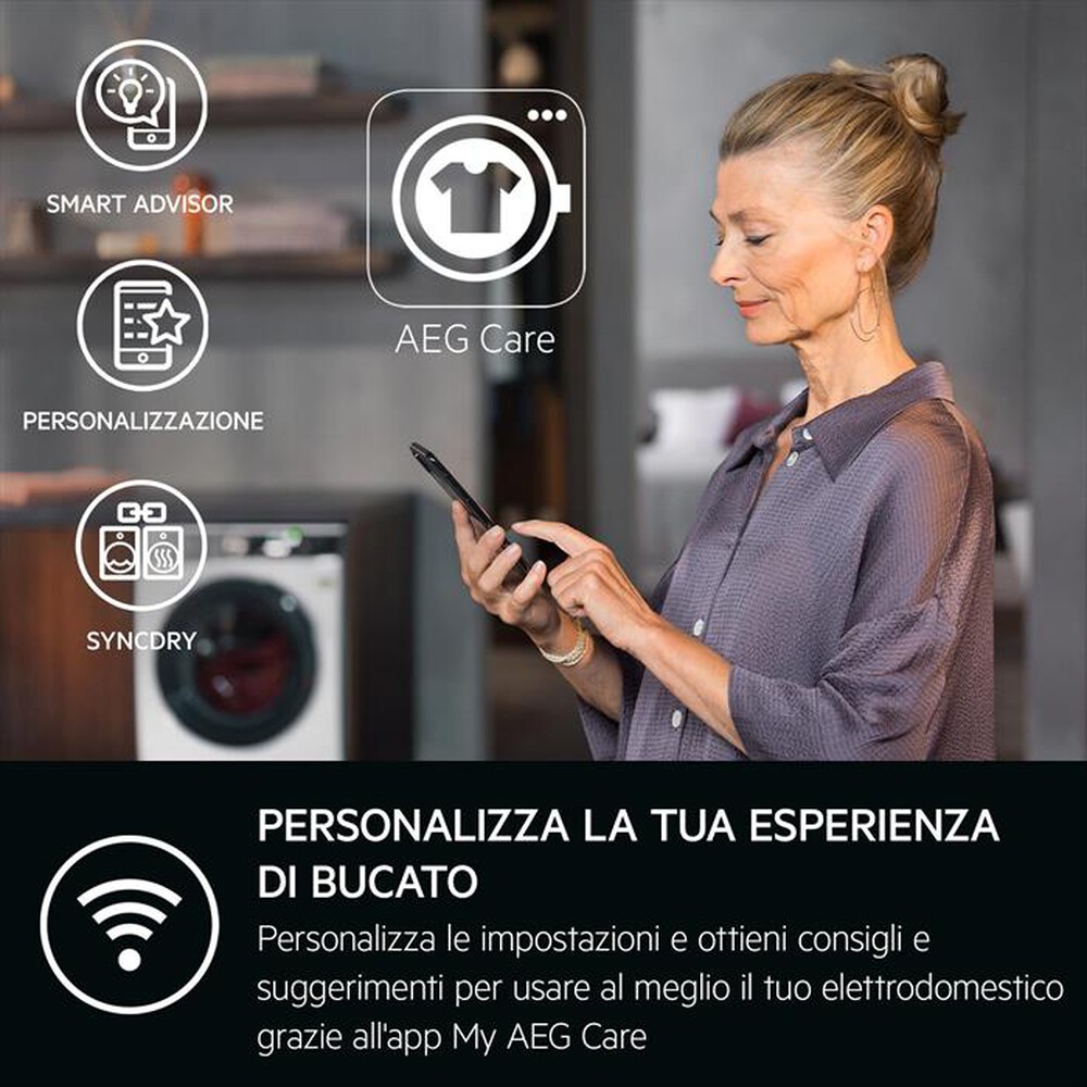 Immagine del prodotto AEG - Lavatrice LR8FH104VY 10 Kg Classe A-Bianco