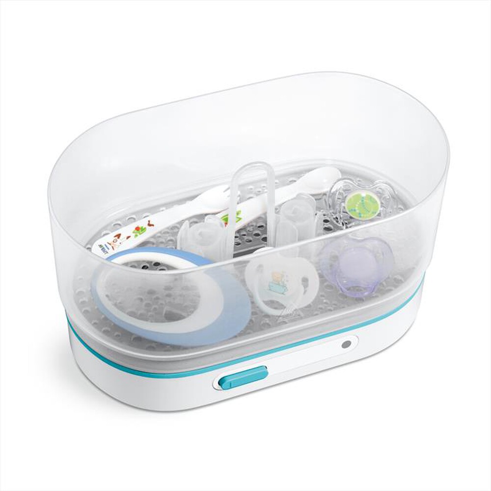 "PHILIPS - SCF 284 Sterilizzatore Elettrico 3 in 1-bianco/blu"